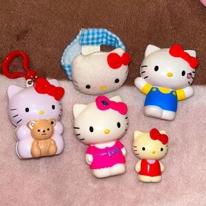 HELLO KITTY COLLECTIBLE FIGURINE BUNDLE SET